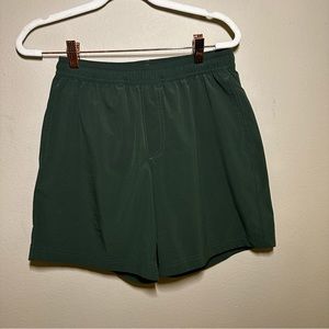 Chubbies Men’s Olive Green Floral Lined 7” Shorts Size Small
